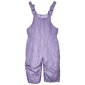 Carter’s Toddler Girls Lavender Snow Bib Overalls | 3T